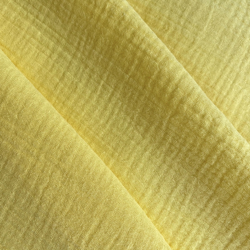 Muselina Algodón Orgánico Amarillo Suave