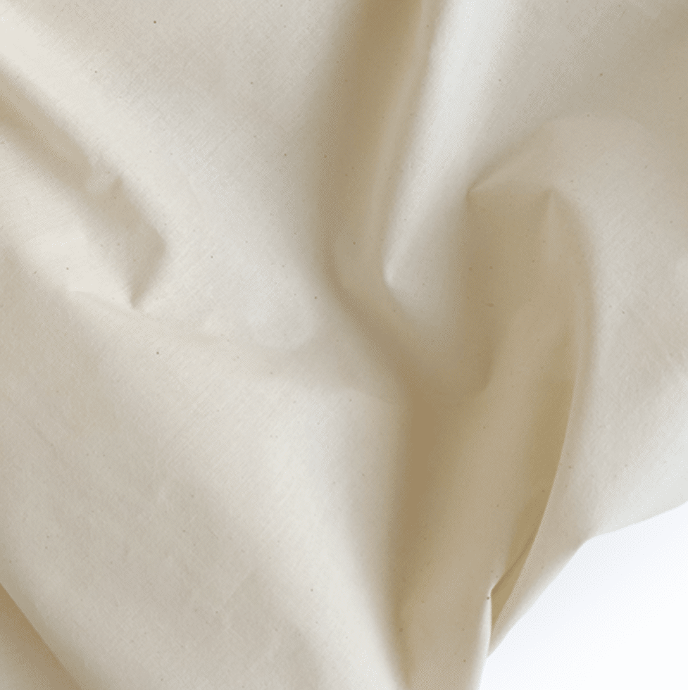 tela de algodón natural