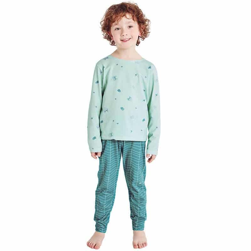 Hecho de Hombre Imaginativo Patrón Pijama niño y niña - 5 a 12 años - La Trama Fabrics