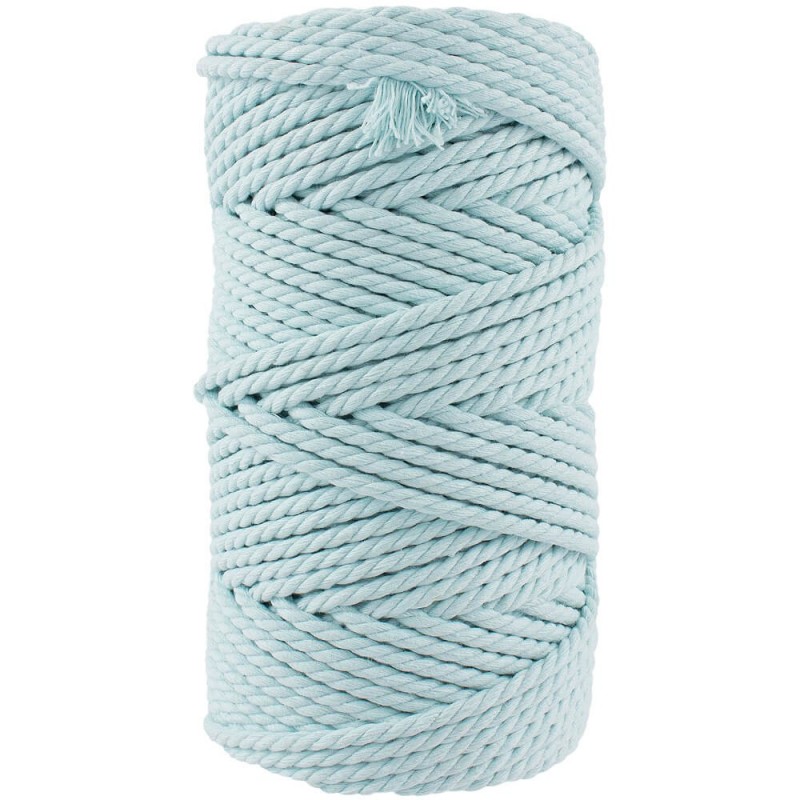Cuerda de Macramé 3mm - Casasol - Celeste - La Trama Fabrics