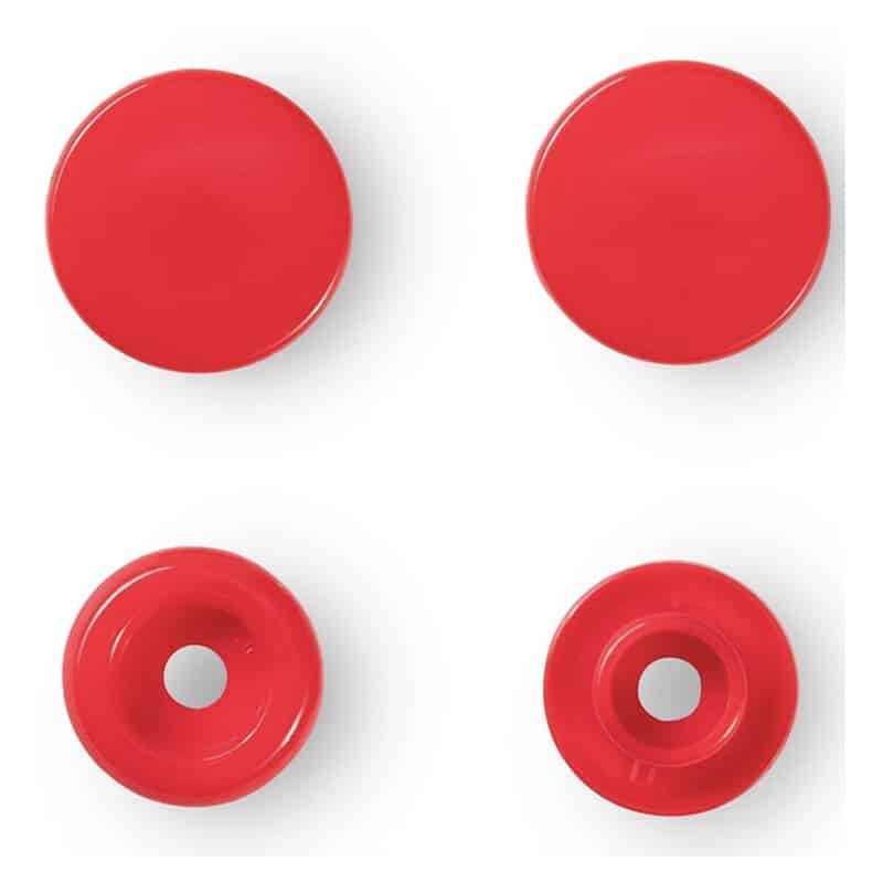 Botones Snaps - Círculo - Rojo - Prym