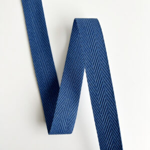 cinta algodón regenerado azul jean
