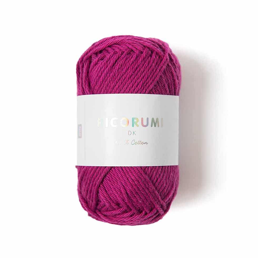 Ovillo de algodón para amigurumis - Ricorumi DK - 015 - Berry