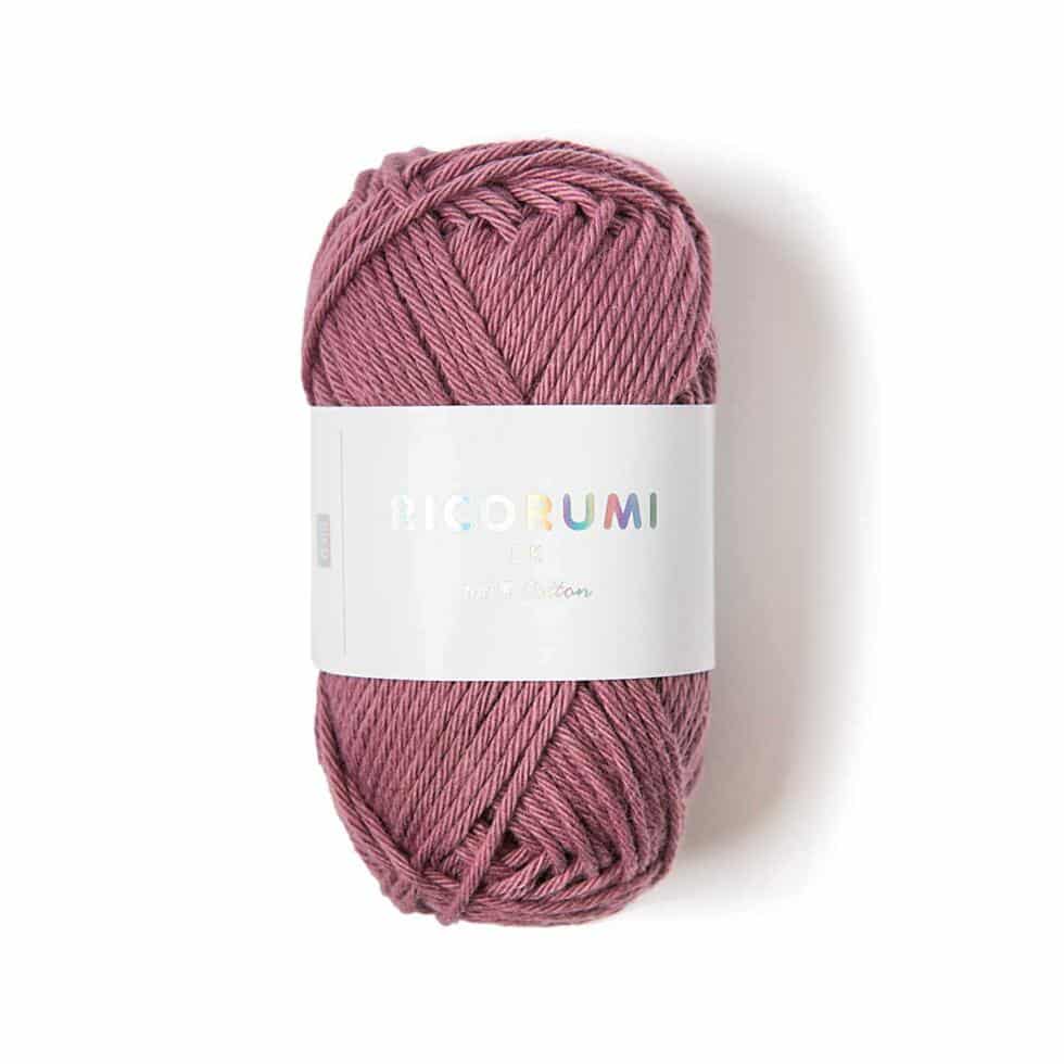 Ovillo de algodón para amigurumis - Ricorumi DK - 018 - Mauve