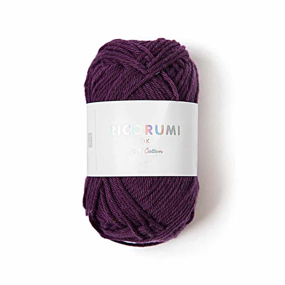 Ovillo de algodón para amigurumis - Ricorumi DK - 018 - Purple