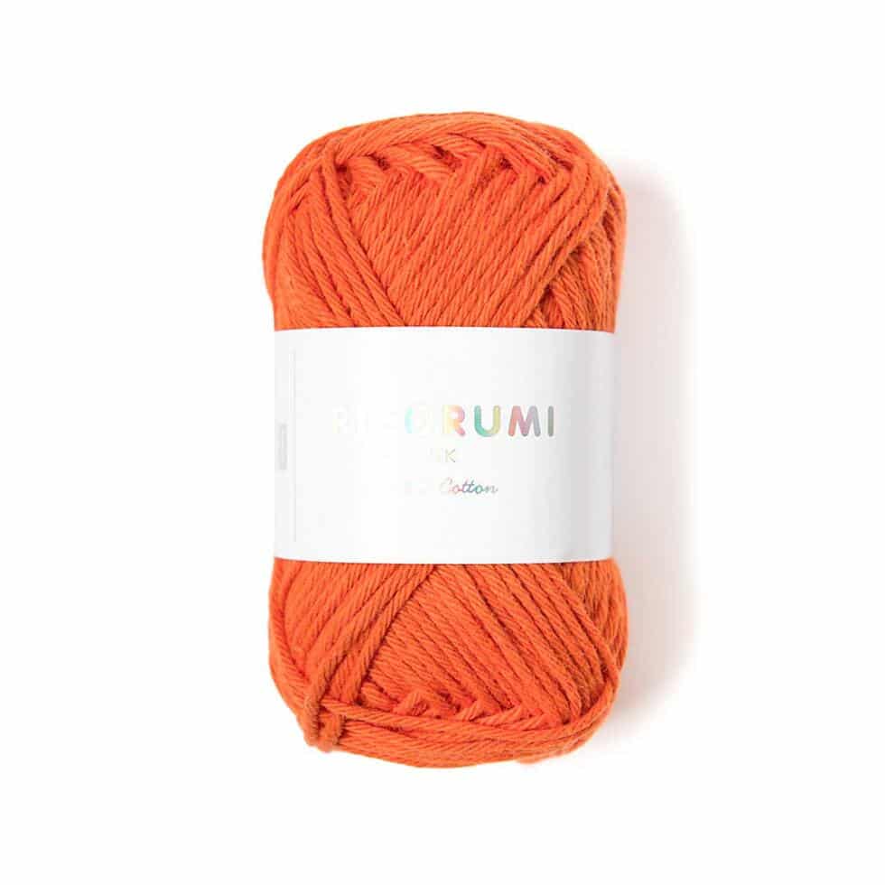 Ovillo de algodón para amigurumis - Ricorumi DK - 027 - Orange
