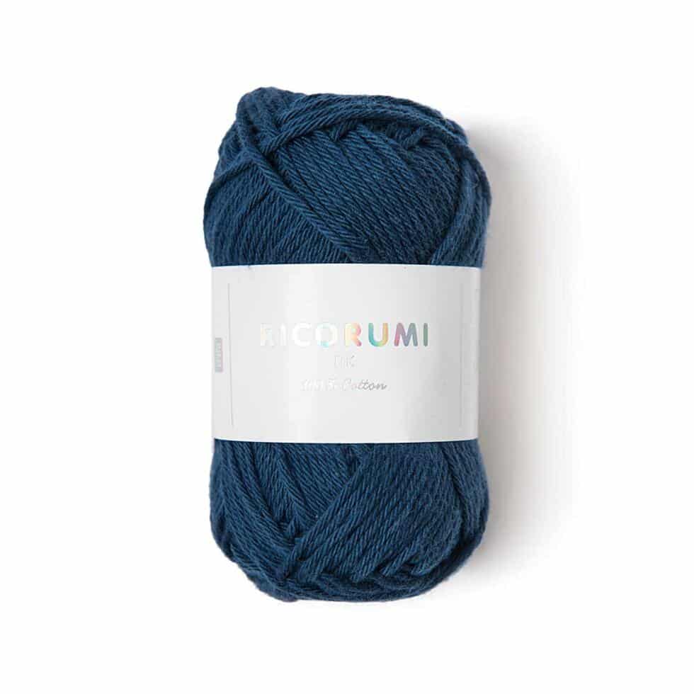 Ovillo de algodón para amigurumis - Ricorumi DK - 035 - Midnight Blue