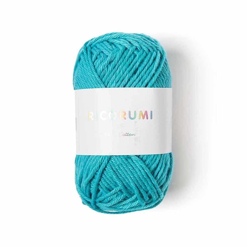Ovillo de algodón para amigurumis - Ricorumi DK - 039 - Turquoise