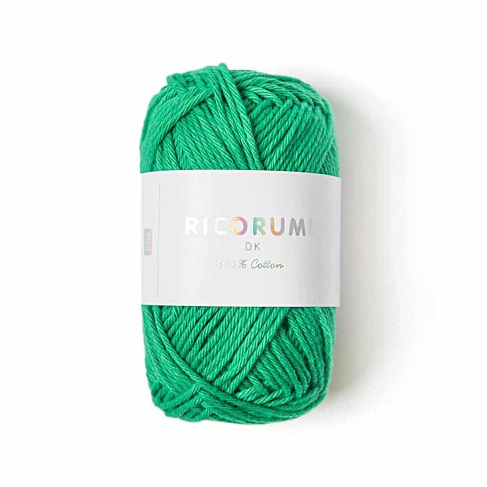 Ovillo de algodón para amigurumis - Ricorumi DK - 044 - Grass Green