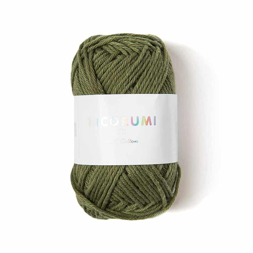 Ovillo de algodón para amigurumis - Ricorumi DK - 048 - Olive