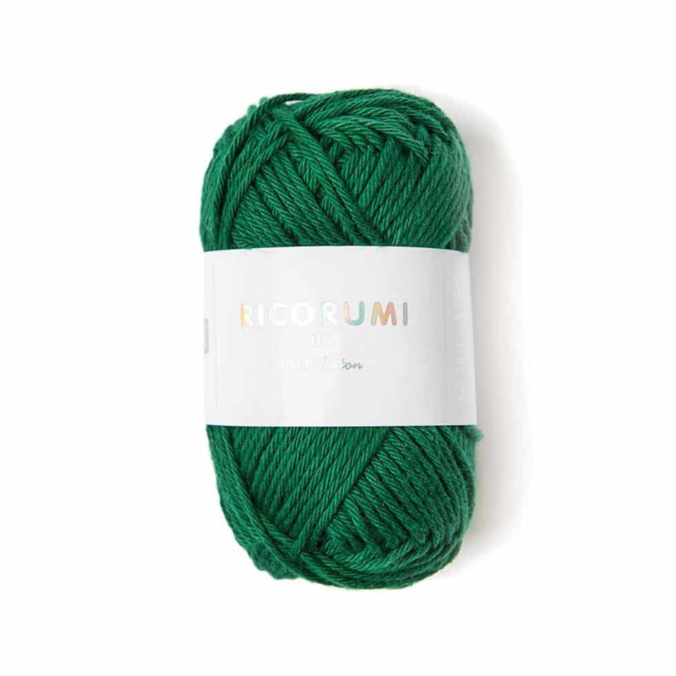 Ovillo de algodón para amigurumis - Ricorumi DK - 050 - Fir Green