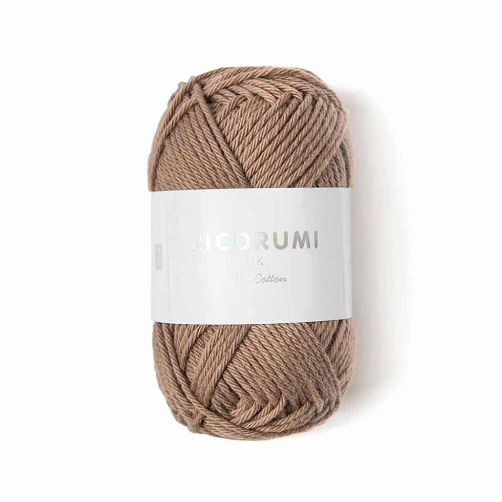 Ovillo de algodón para amigurumis - Ricorumi DK - 052 - Light Brown