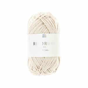 Ovillo de algodón para amigurumis - Ricorumi DK - 061 - Ivory