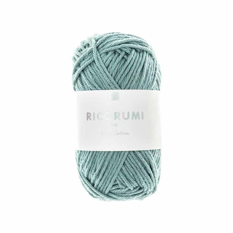 Ovillo de algodón para amigurumis - Ricorumi DK - 074 - Agua