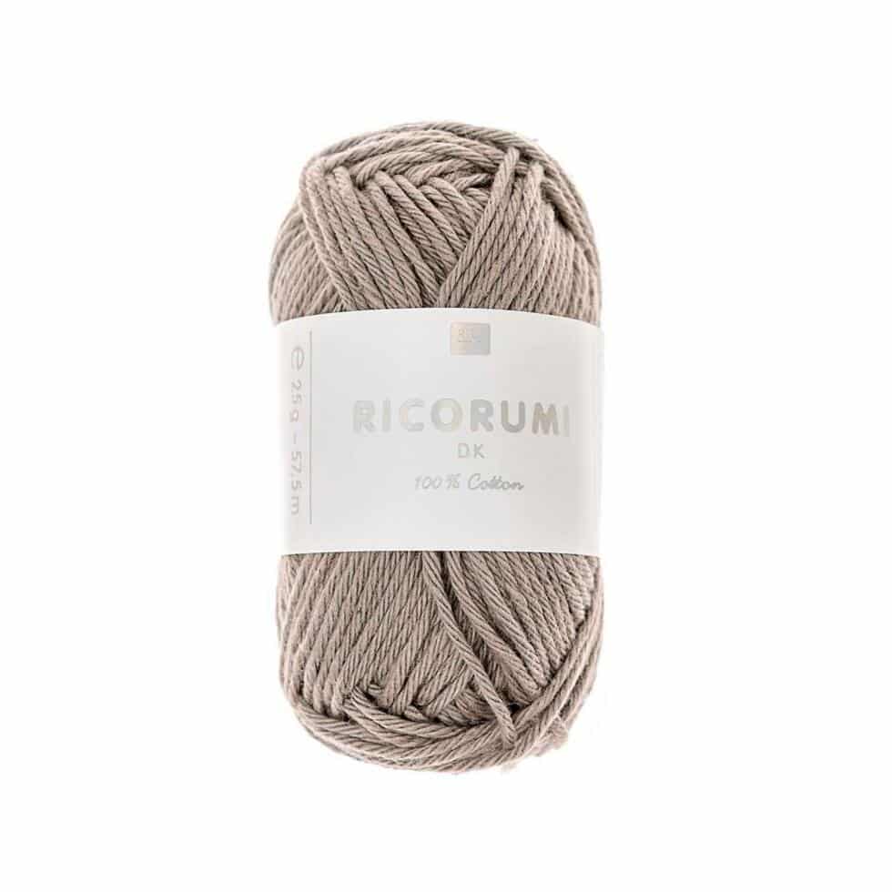 Ovillo de algodón para amigurumis - Ricorumi DK - 079 - Grey