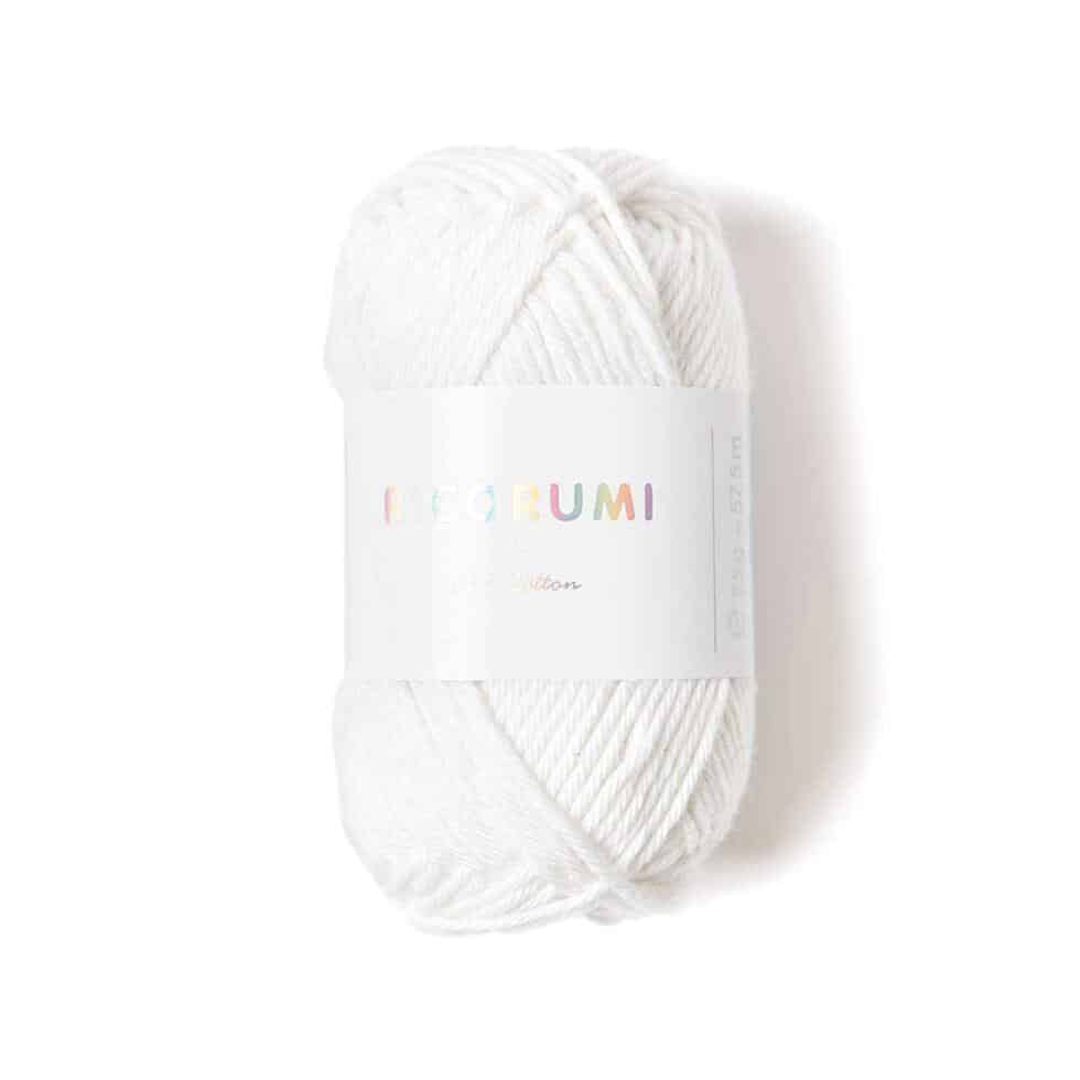 Ovillo de algodón para amigurumis - Ricorumi DK - Rico Design - Blanco 1