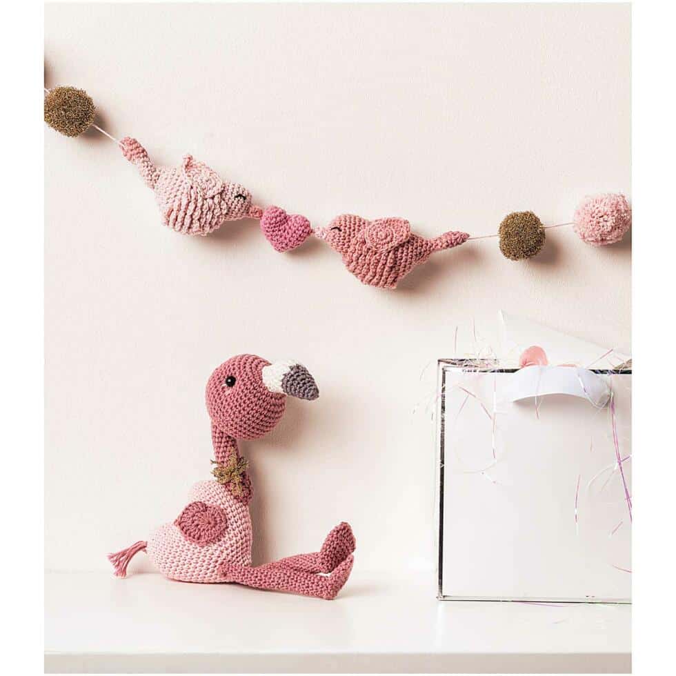 Ovillo de algodón para amigurumis - Ricorumi DK - Rosa ahumado 3