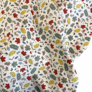 Tela algodón Woodland Forage Libery