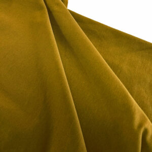 Tela orgánica de puño de sudadera olive