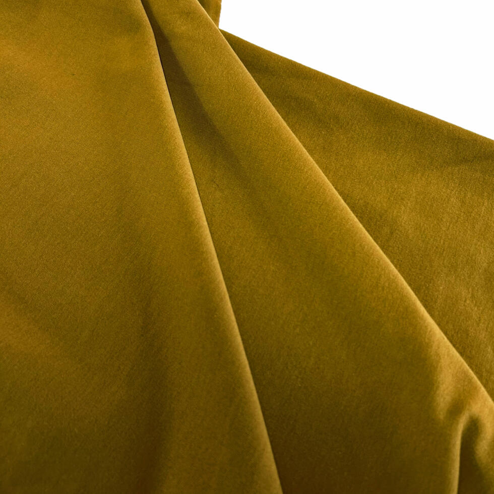 Tela orgánica de puño de sudadera olive