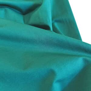 tela punto de camiseta liso verde