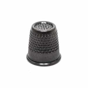 Dedal Niquelado Premium - Negro Mate Envejecido - Hemline