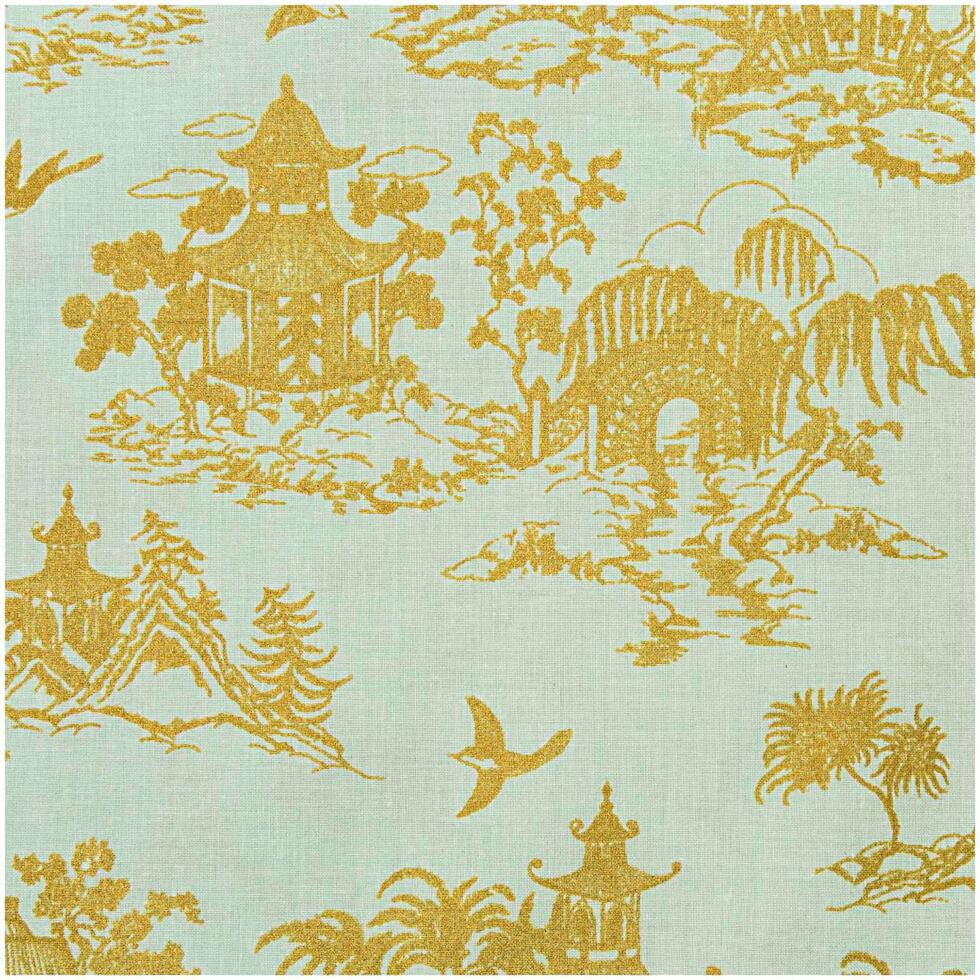 Algodón estampado ‘Japanese Houses’ – PRECORTADO 50 x 1,40 cm