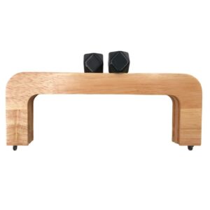 Boquilla para bolso de madera Negro