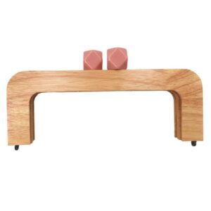 Boquilla para bolso de madera Rosa