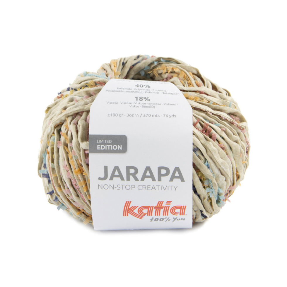 JARAPA - 503 - Beige-Azul-Naranja-Rosa