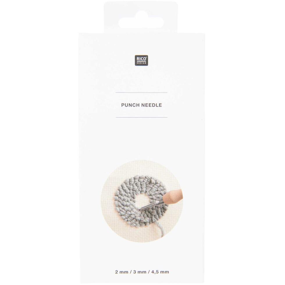 Kit agujas intercambiables punch needle - 3 medidas