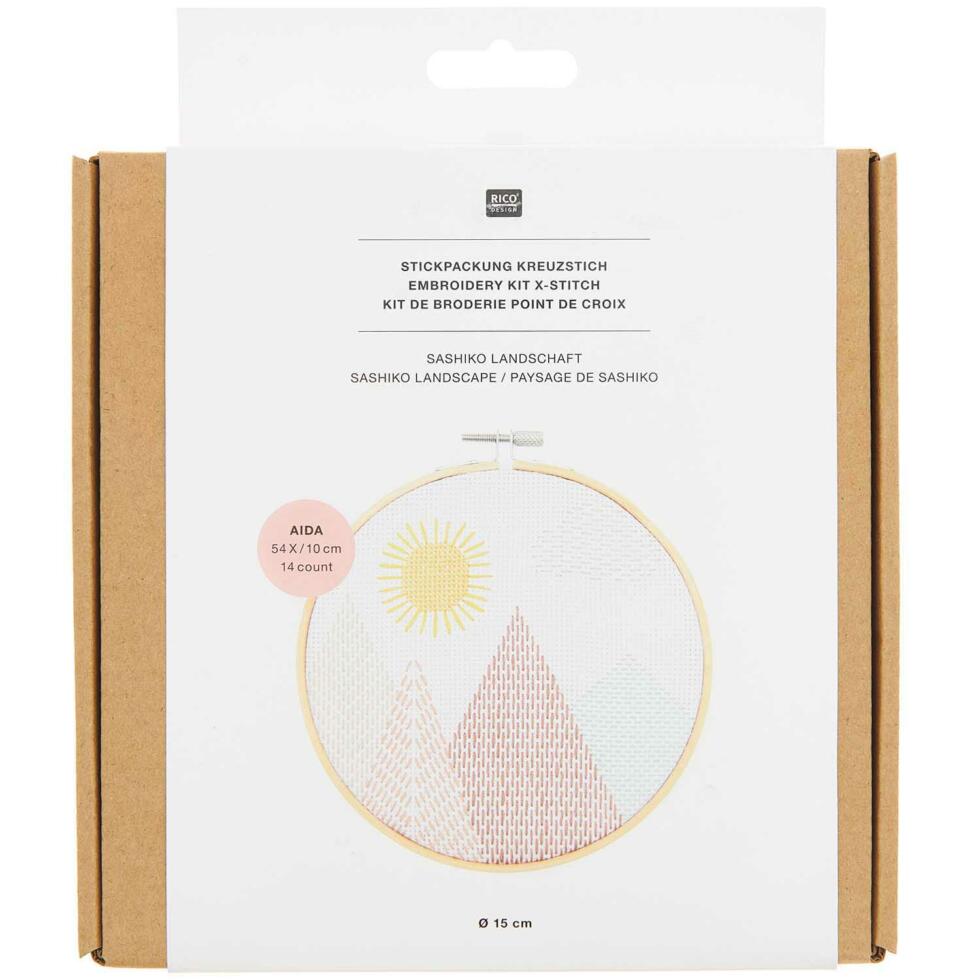 Kit de Bordado Sashiko Rico Design