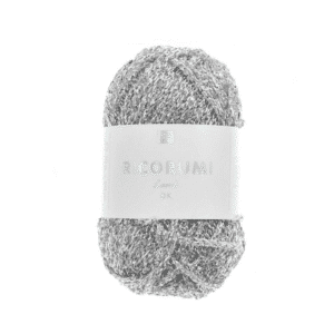 Ovillo Ricorumi Lamé - 001 - Silver