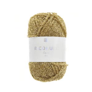 Ovillo Ricorumi Lamé - Gold