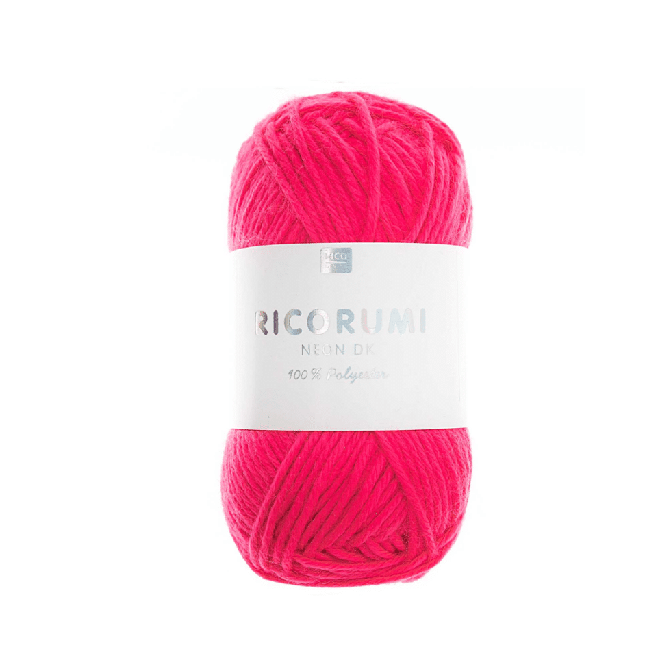 Ovillo Ricorumi Rosa Neón