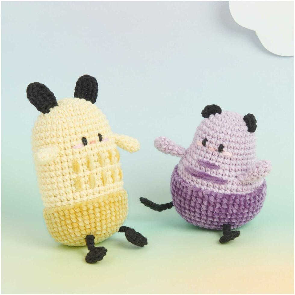 Ovillo de chenilla para amigurumis - Nilli Nilli - 004 - Mustard