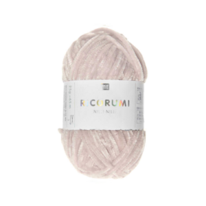 Ovillo de chenilla para amigurumis - Nilli Nilli - 005 - Powder