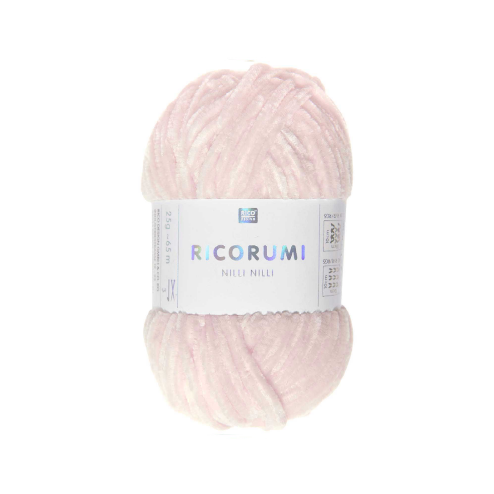Ovillo de chenilla para amigurumis - Nilli Nilli - 006 - Pink