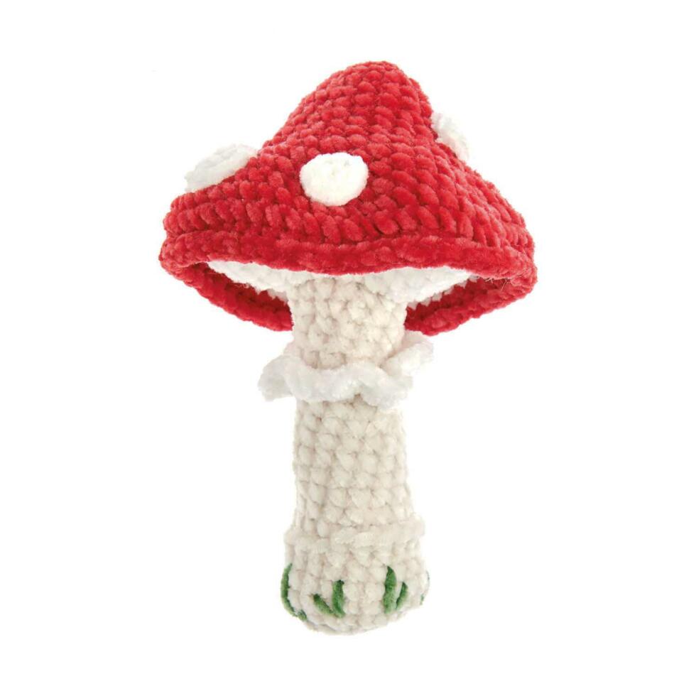 Ovillo de chenilla para amigurumis - Nilli Nilli - 009 - Red