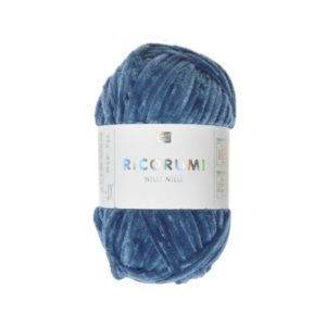 Ovillo de chenilla para amigurumis - Nilli Nilli - 013 - Blue