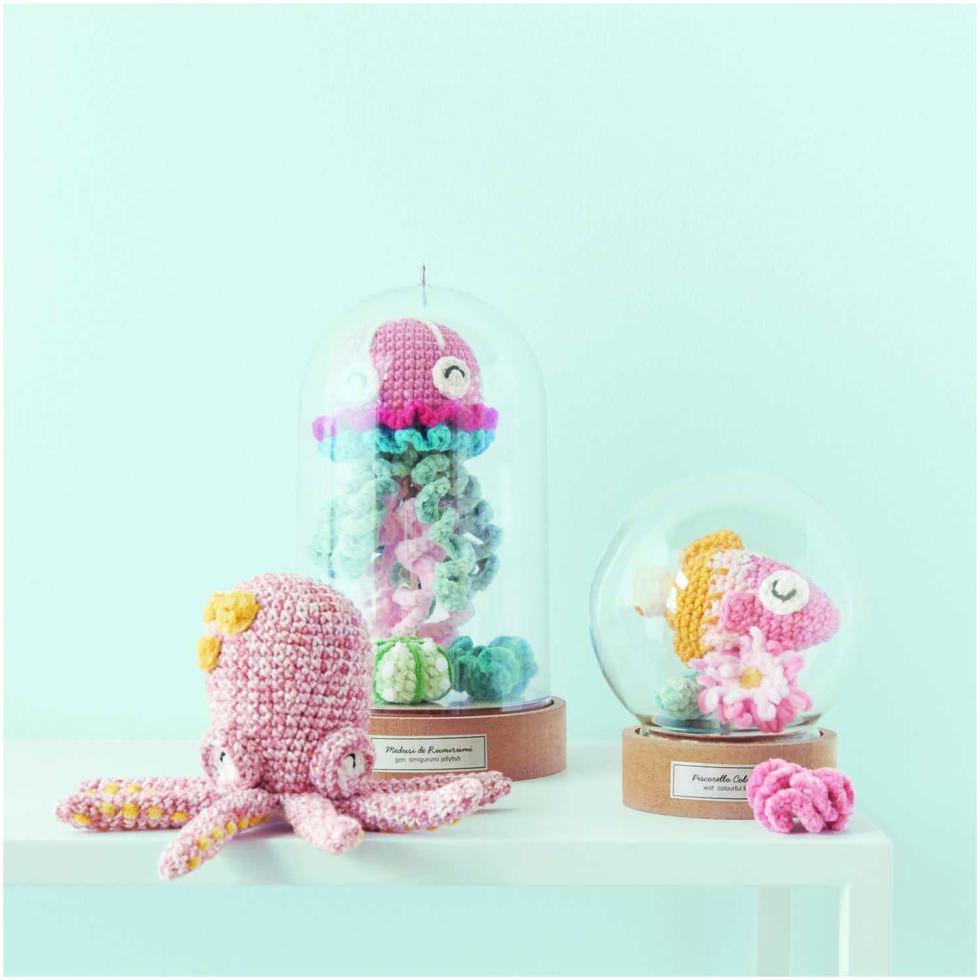 Ovillo de chenilla para amigurumis - Nilli Nilli - 016 - Aqua