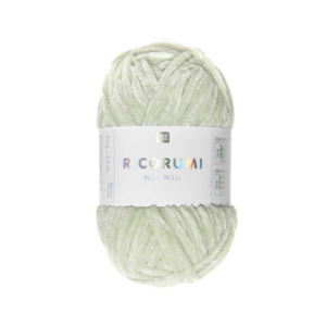 Ovillo de chenilla para amigurumis - Nilli Nilli - 018 - Mint