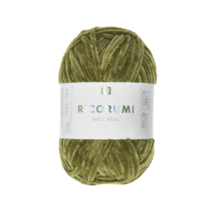 Ovillo de chenilla para amigurumis - Nilli Nilli - 020 - Olive