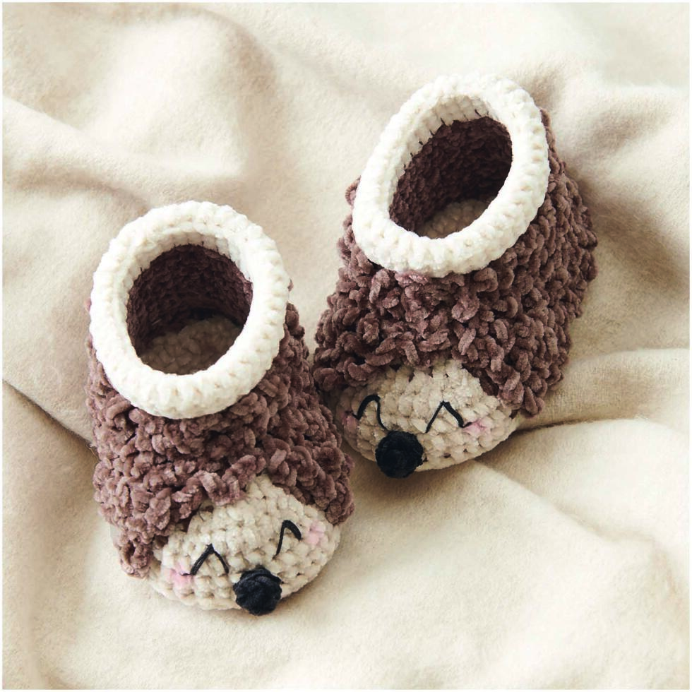 Ovillo de chenilla para amigurumis - Nilli Nilli - 024 - Chocolate