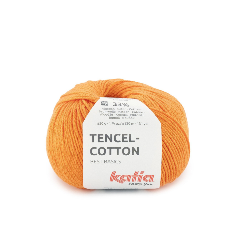 TENCEL-COTTON - Naranja Flúor - 43