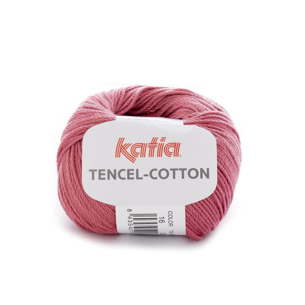 TENCEL-COTTON - Rojo frambuesa - 16