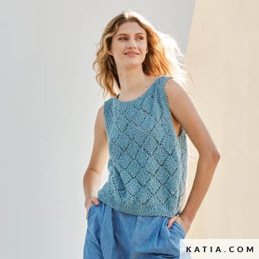 patron-tejer-punto-ganchillo-mujer-top-primavera-verano-katia-7904-8-p