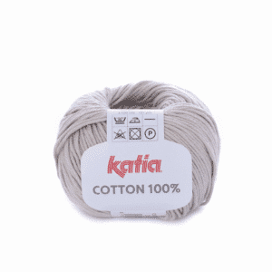 Ovillo COTTON 100% - Katia - Beige - 12