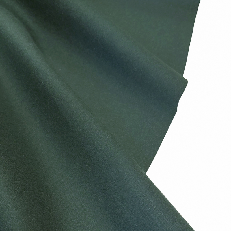 Paño de abrigo Mufflón Lana Viscosa - Verde