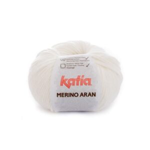 Lana MERINO ARAN - Katia - 3 - Crudo